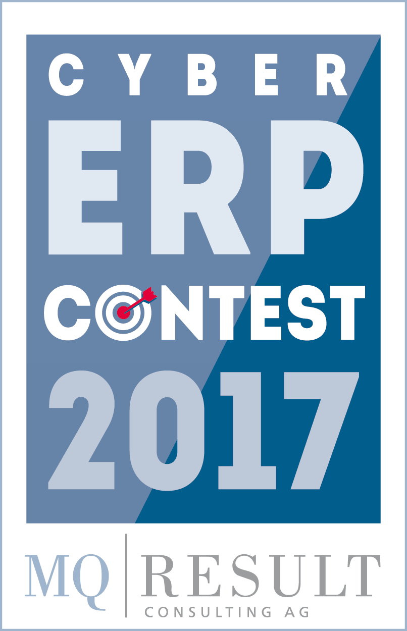 Logo Cyber ERP Contest der MQ result consulting AG ERP Beratung
